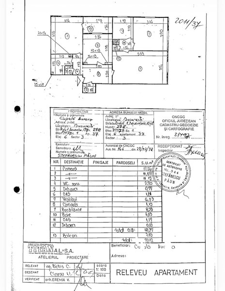 Titan, Auchan, apartament 3 camere etaj 6/8, bloc 1980
